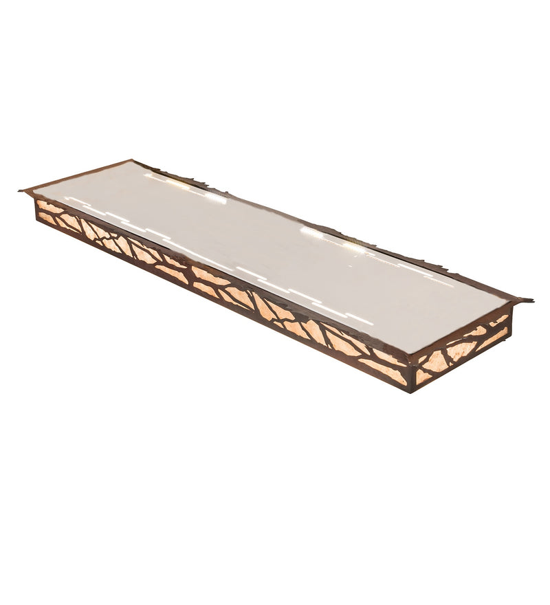 Meyda Tiffany 99360 LED Flushmount, Rust Over Wrought Iron
