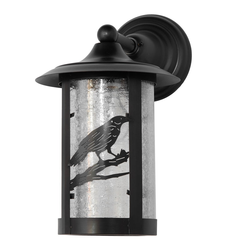 Meyda Tiffany 99381 One Light Wall Sconce, Craftsman Brown
