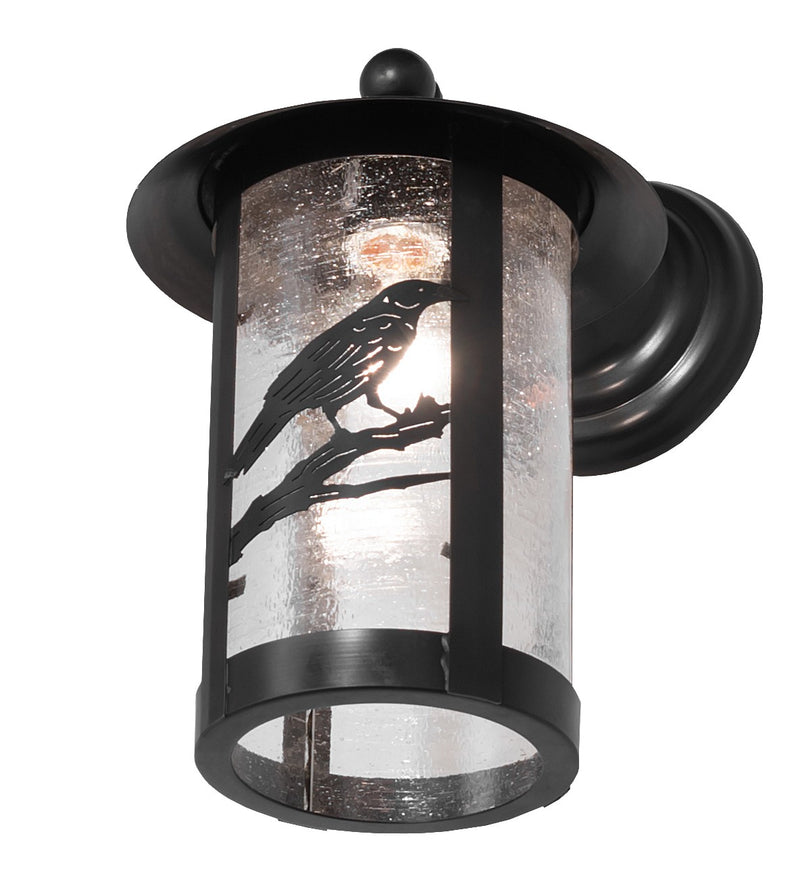 Meyda Tiffany 99381 One Light Wall Sconce, Craftsman Brown