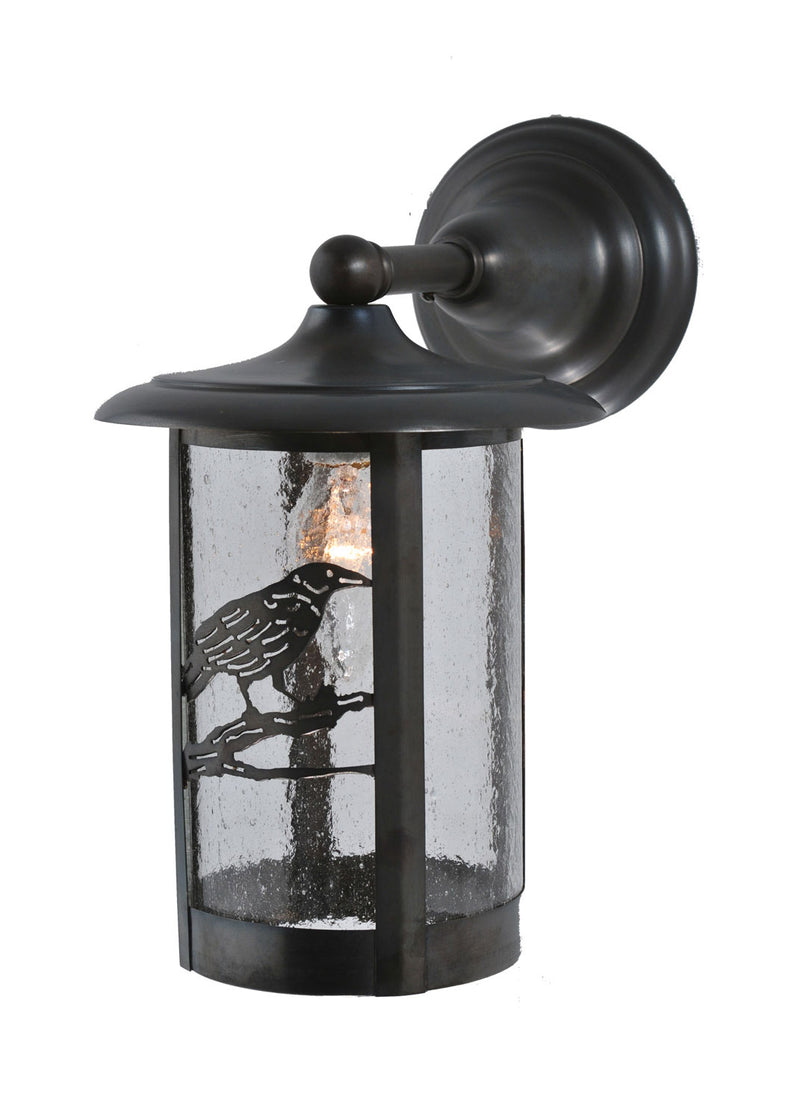 Meyda Tiffany 99381 One Light Wall Sconce, Craftsman Brown