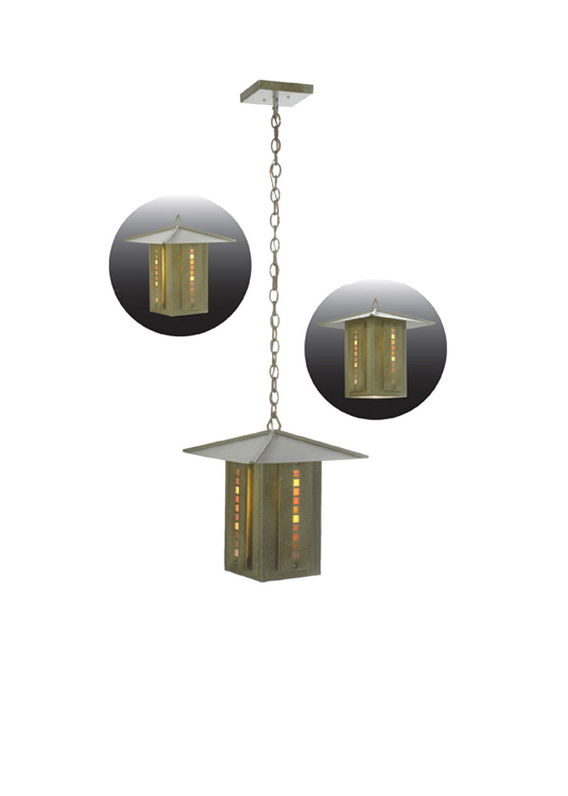 Meyda Tiffany 99412 LED Pendant, Tarnished Copper
