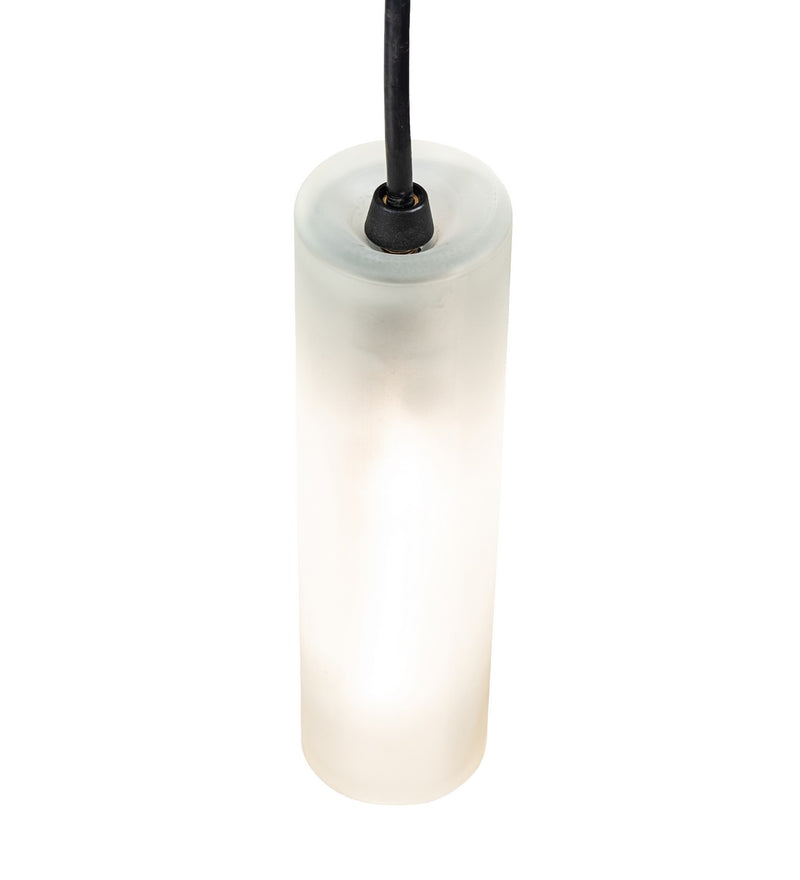Meyda Tiffany 99429 One Light Mini Pendant, Black Metal
