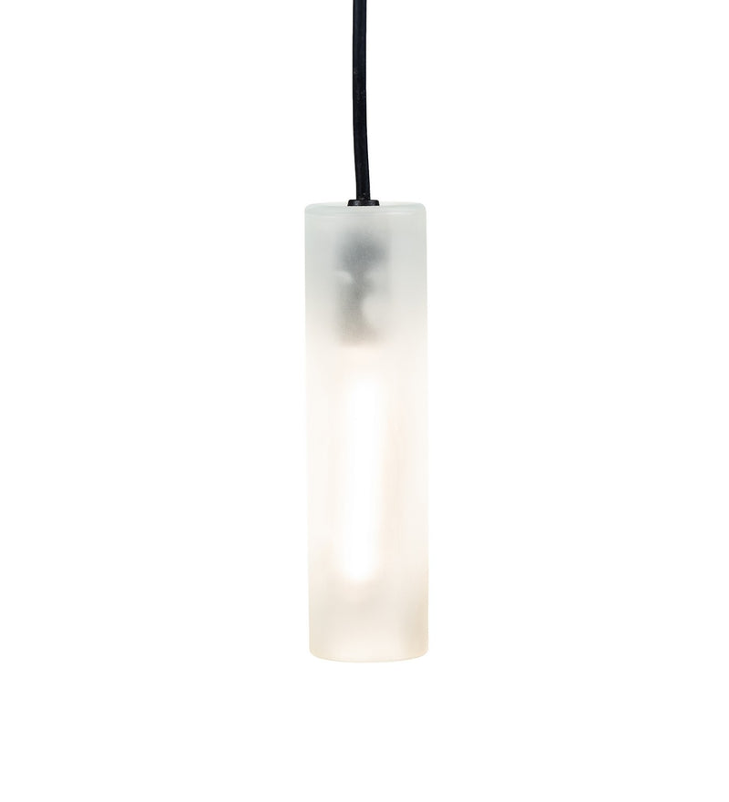 Meyda Tiffany 99429 One Light Mini Pendant, Black Metal