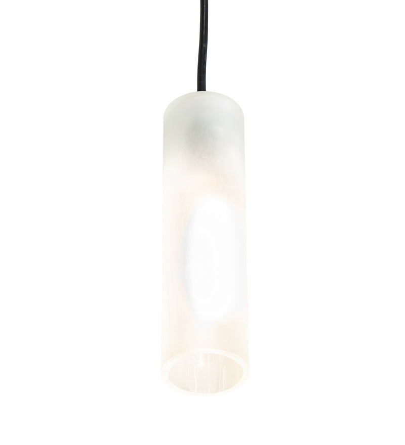 Meyda Tiffany 99429 One Light Mini Pendant, Black Metal