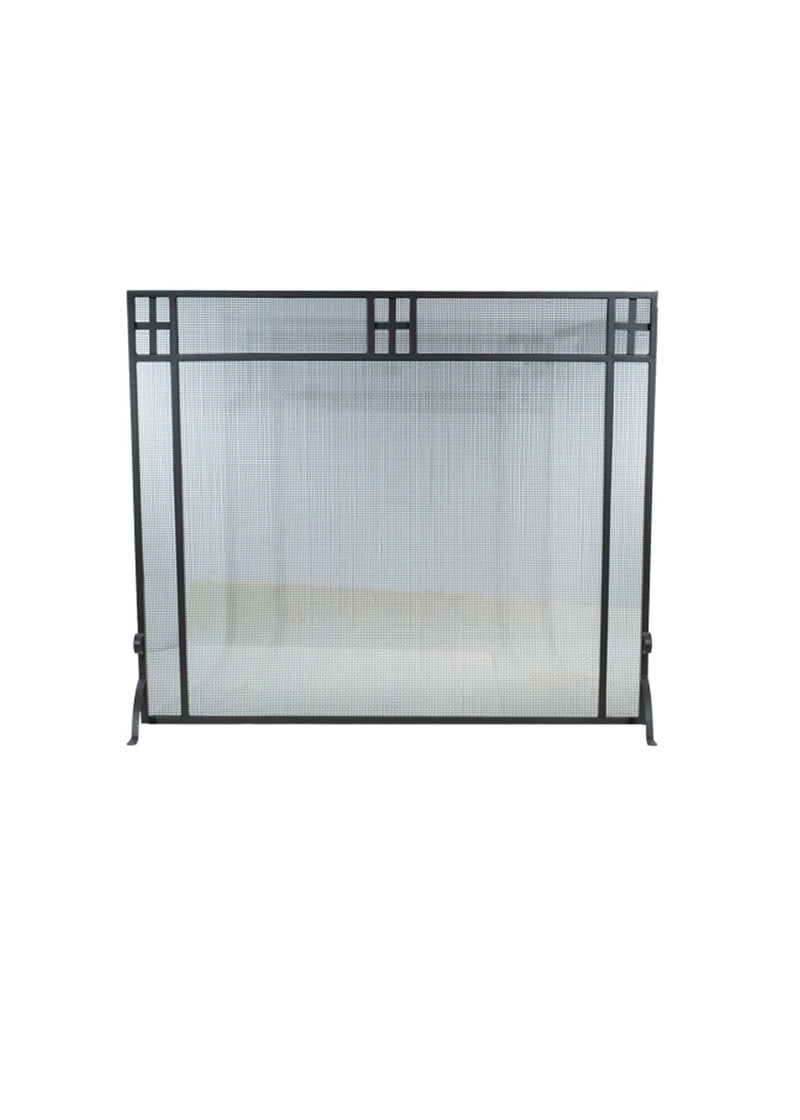 Meyda Tiffany 99442 Fireplace Screen, Wrought Iron