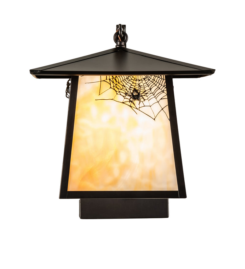 Meyda Tiffany 99459 One Light Wall Sconce, Craftsman Brown