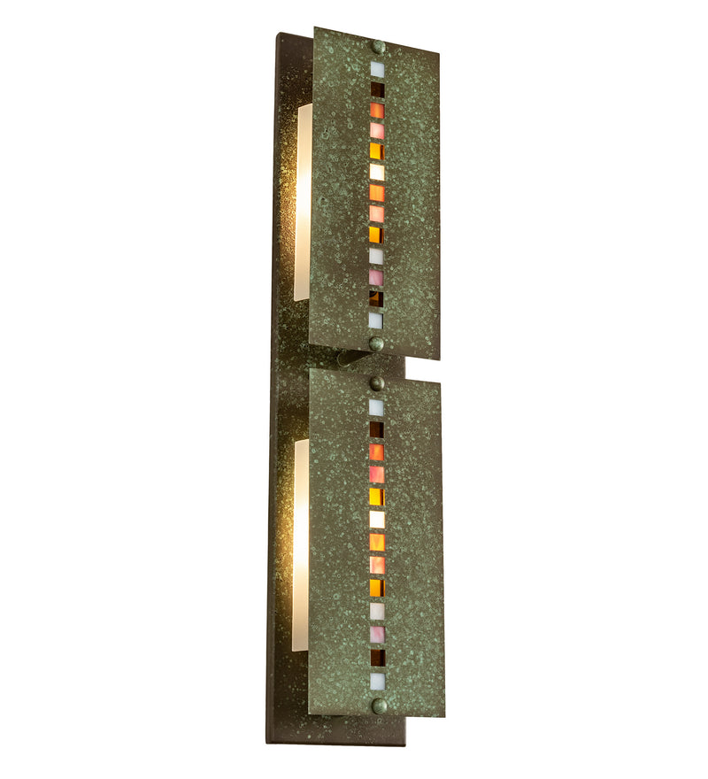 Meyda Tiffany 99515 Two Light Vanity, Tarnished Copper