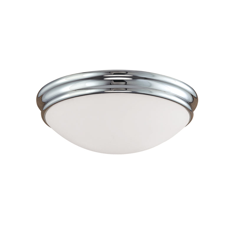 Millennium 5225-CH Three Light Flushmount, Chrome