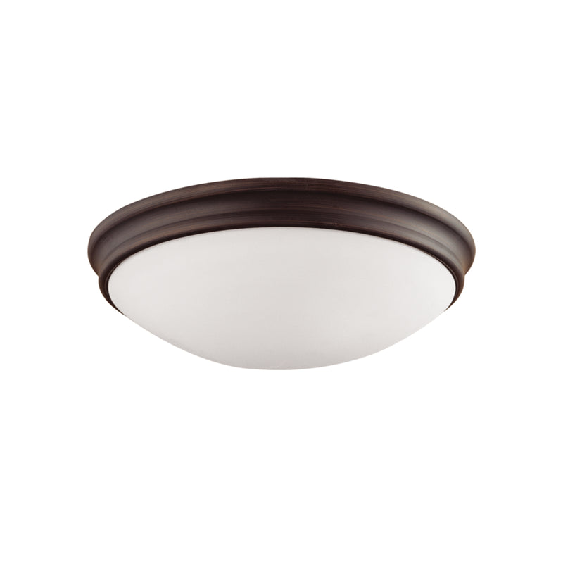 Millennium 5225-RBZ Three Light Flushmount, Rubbed Bronze