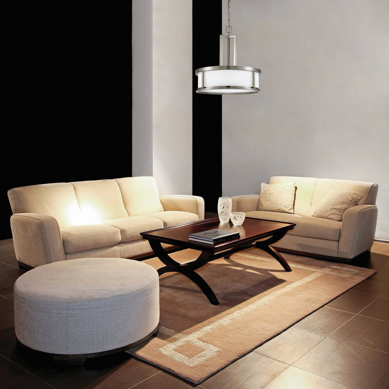 Nuvo Lighting 60-2857 Four Light Pendant, Brushed Nickel