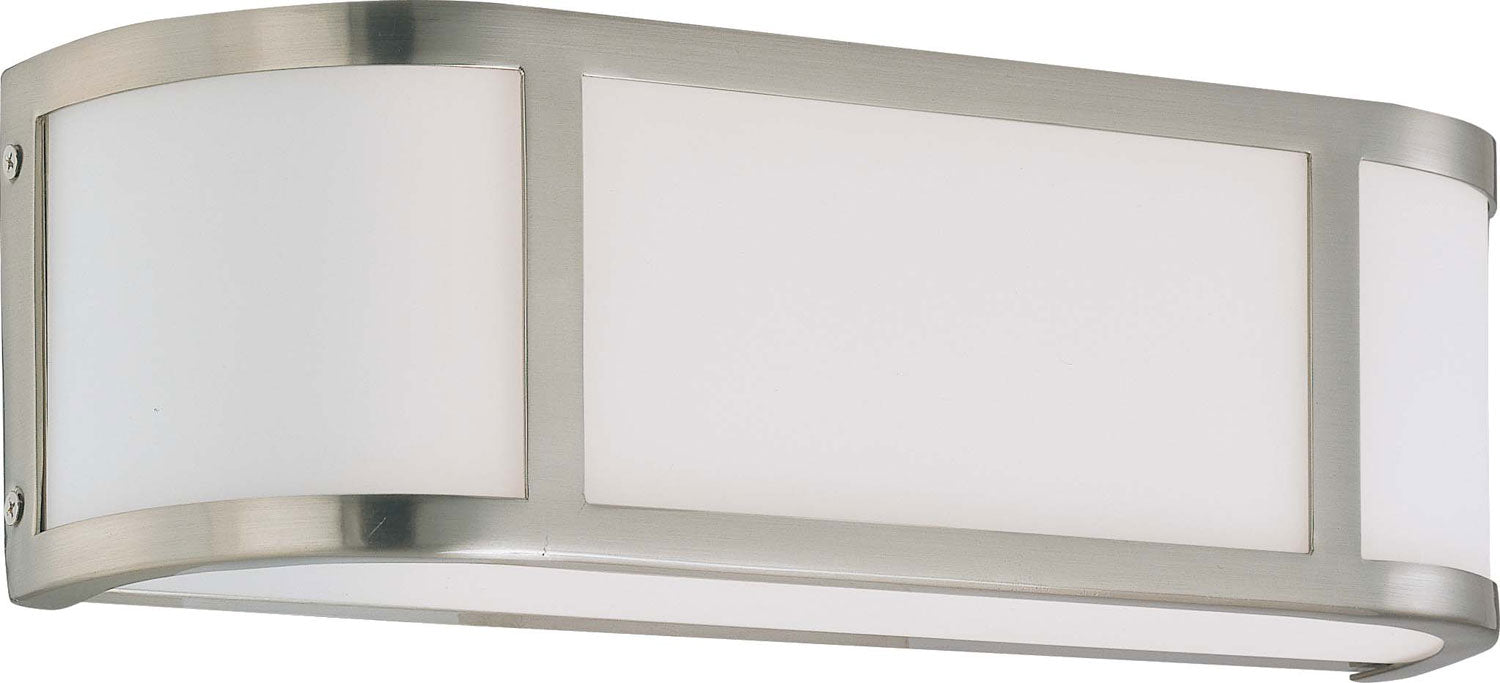 Nuvo Lighting 60-2871 Two Light Wall Sconce, Brushed Nickel