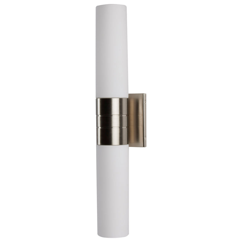 Nuvo Lighting 60-2936 Two Light Wall Sconce, Brushed Nickel