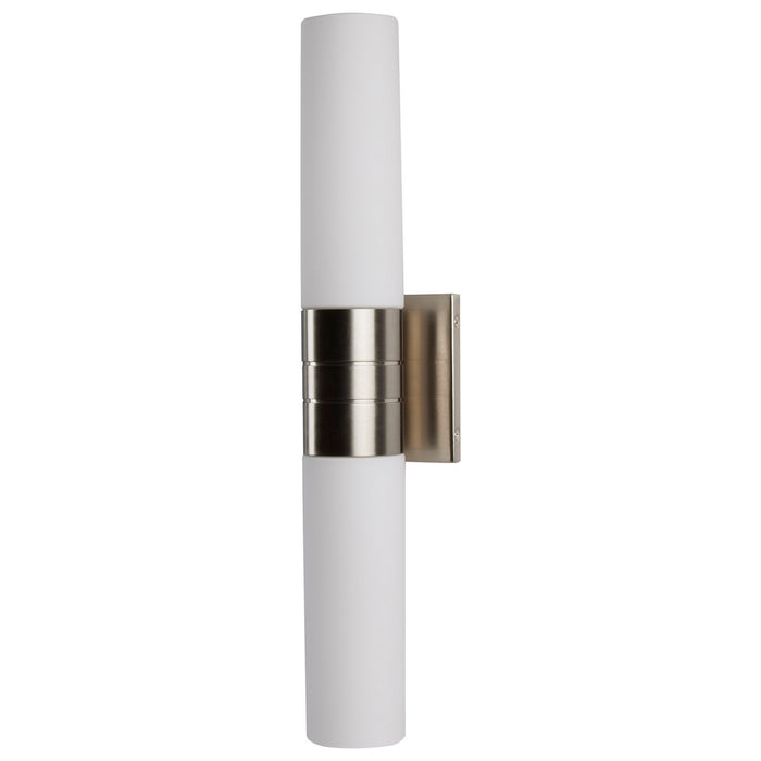 Nuvo Lighting 60-2936 Two Light Wall Sconce, Brushed Nickel