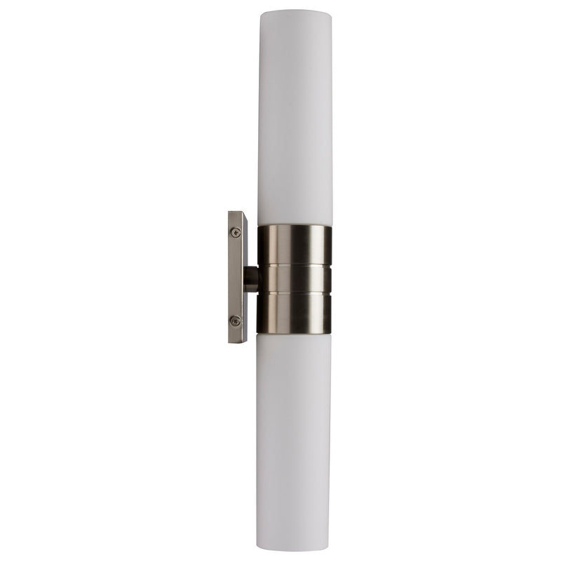 Nuvo Lighting 60-2936 Two Light Wall Sconce, Brushed Nickel
