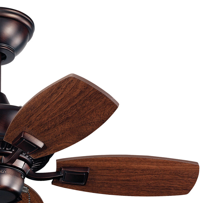 Kichler 300103OBB 30" Ceiling Fan, Oil Brushed Bronze