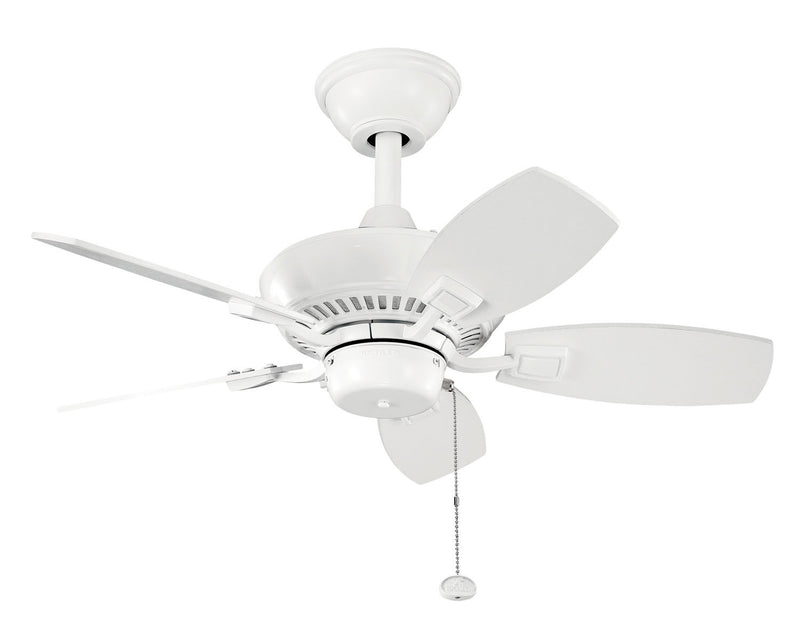 Kichler 300103WH 30" Ceiling Fan, White