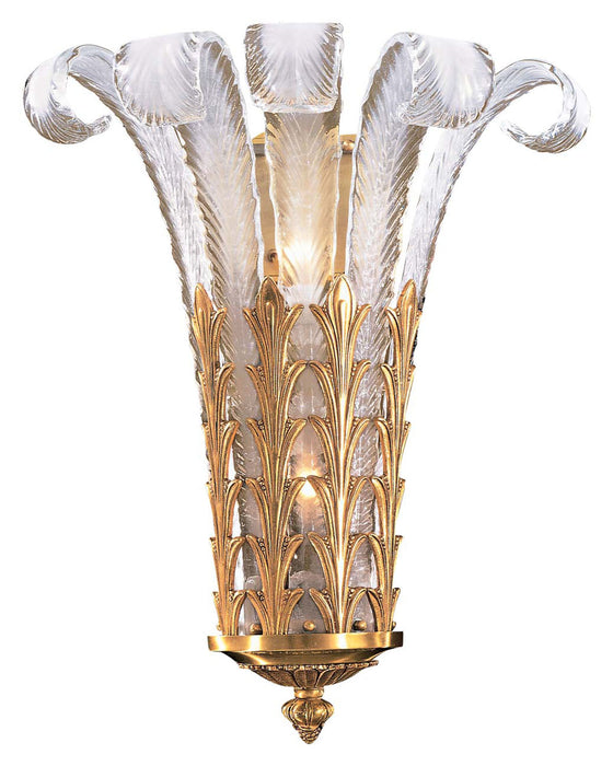 Metropolitan N950386 Two Light Wall Sconce, French Gold