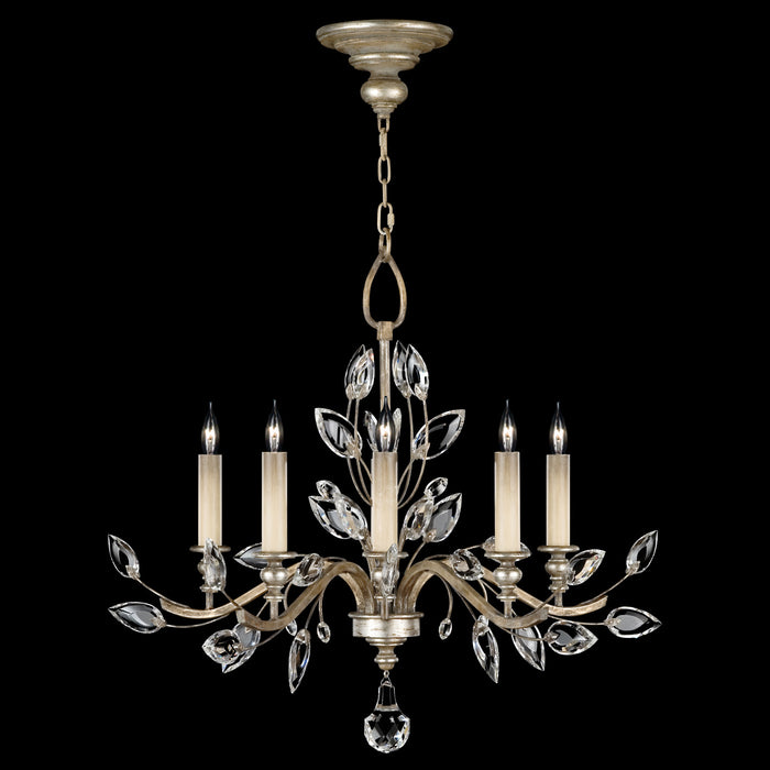 Fine Art 753040ST Five Light Chandelier, Silver