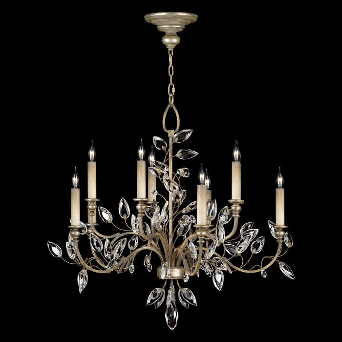 Fine Art 753140ST Ten Light Chandelier, Silver