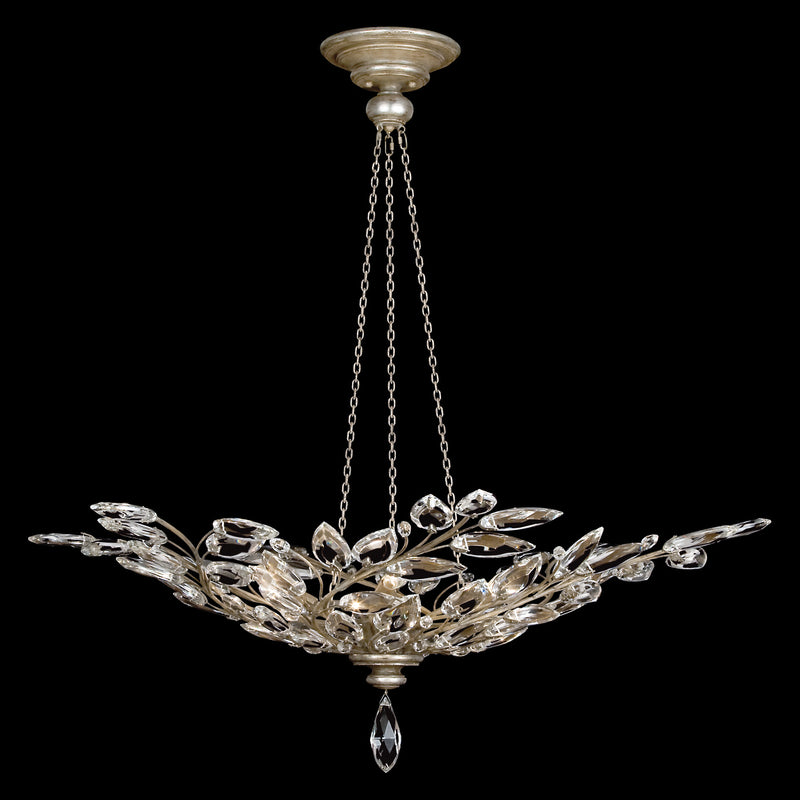 Fine Art 753740ST Six Light Pendant, Silver