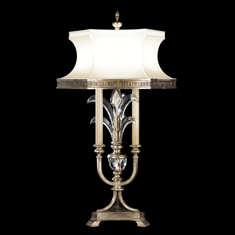Fine Art 738210ST Three Light Table Lamp, Silver