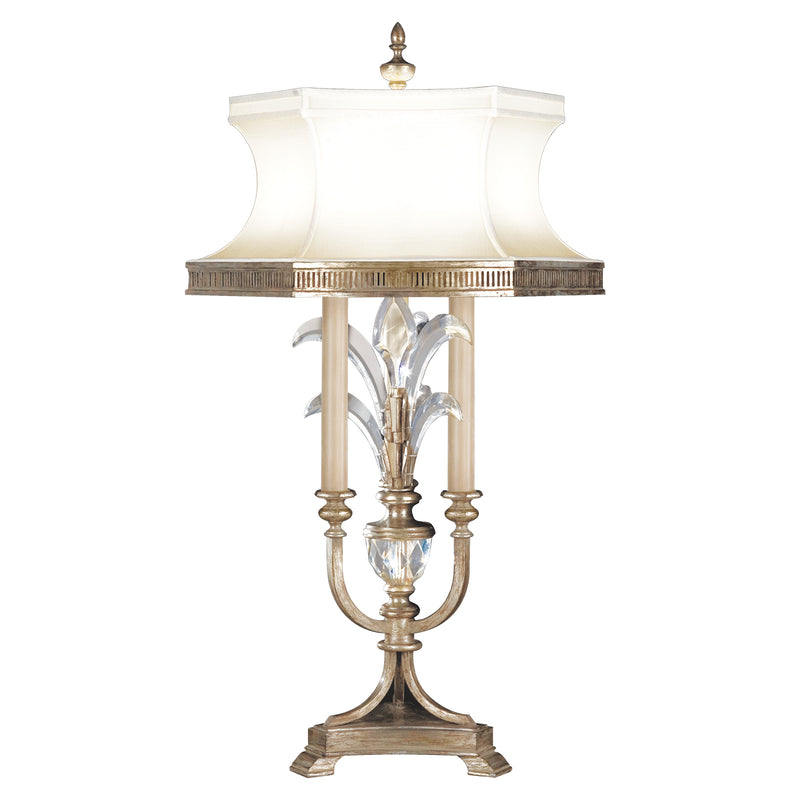 Fine Art 738210ST Three Light Table Lamp, Silver