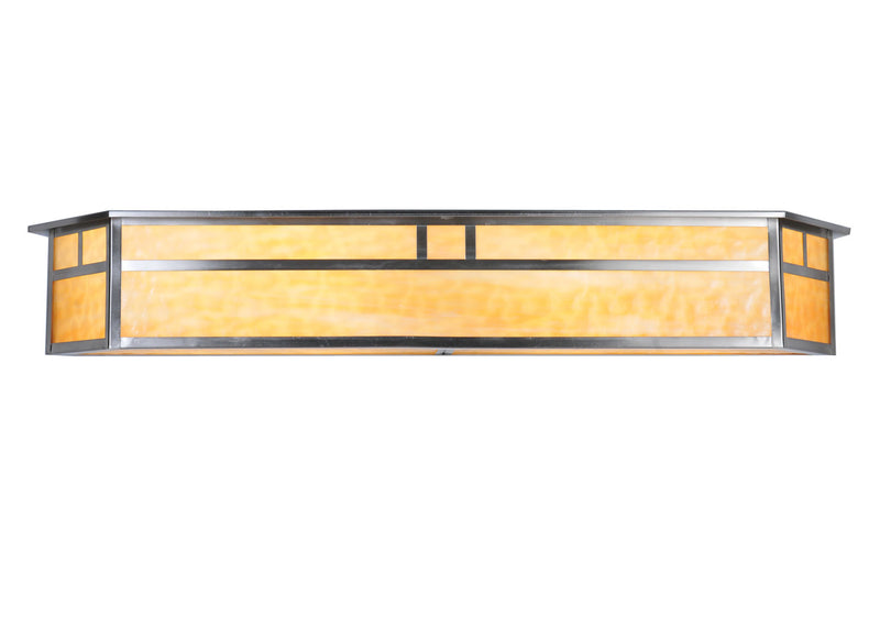 Meyda Tiffany 106393 Four Light Vanity, Brushed Nickel