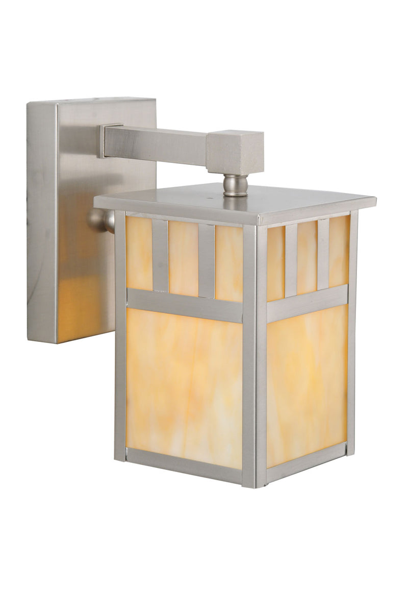Meyda Tiffany 106438 One Light Wall Sconce, Nickel