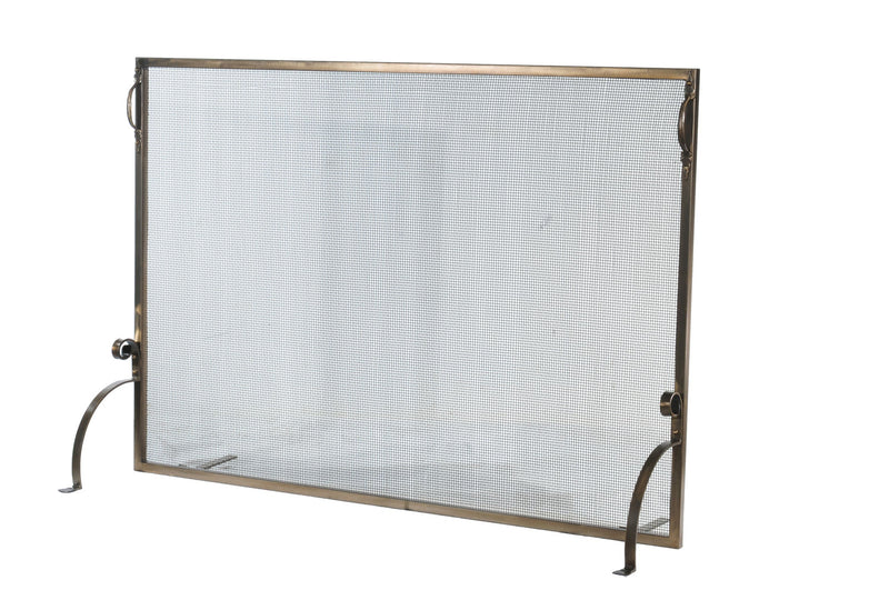 Meyda Tiffany 107248 Fireplace Screen, Antique Copper