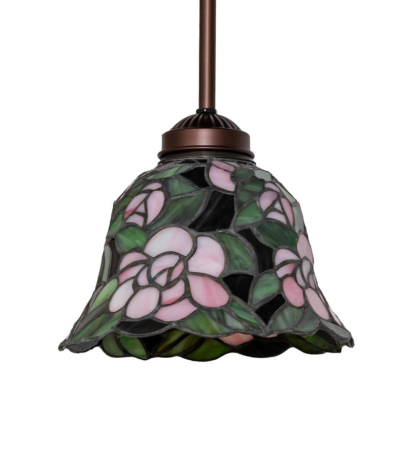 Meyda Tiffany 12862 One Light Mini Pendant, Mahogany Bronze