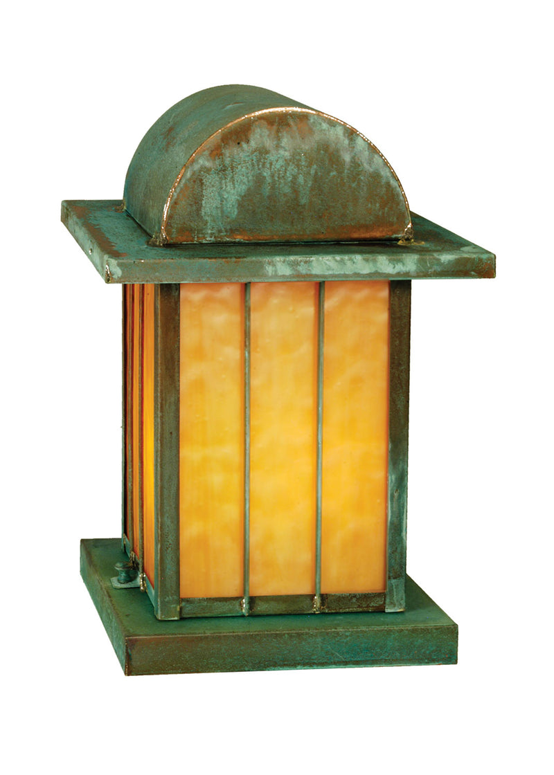 Meyda Tiffany 47039 One Light Pier Mount, Verdigris