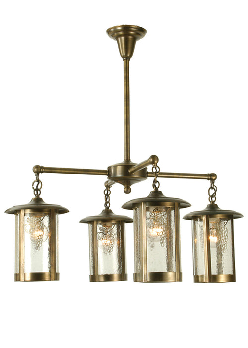 Meyda Tiffany 81058 Four Light Chandelier, Antique