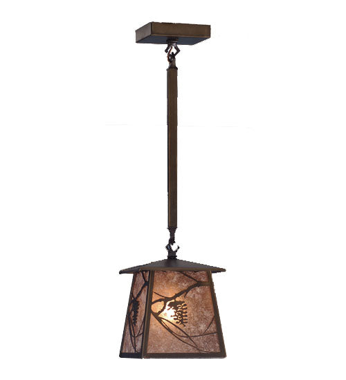 Meyda Tiffany 82387 One Light Mini Pendant, Antique Copper