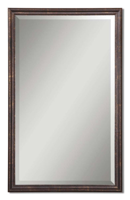 Uttermost 14442 B Mirror, Bronze w/Gold Leaf Highlights