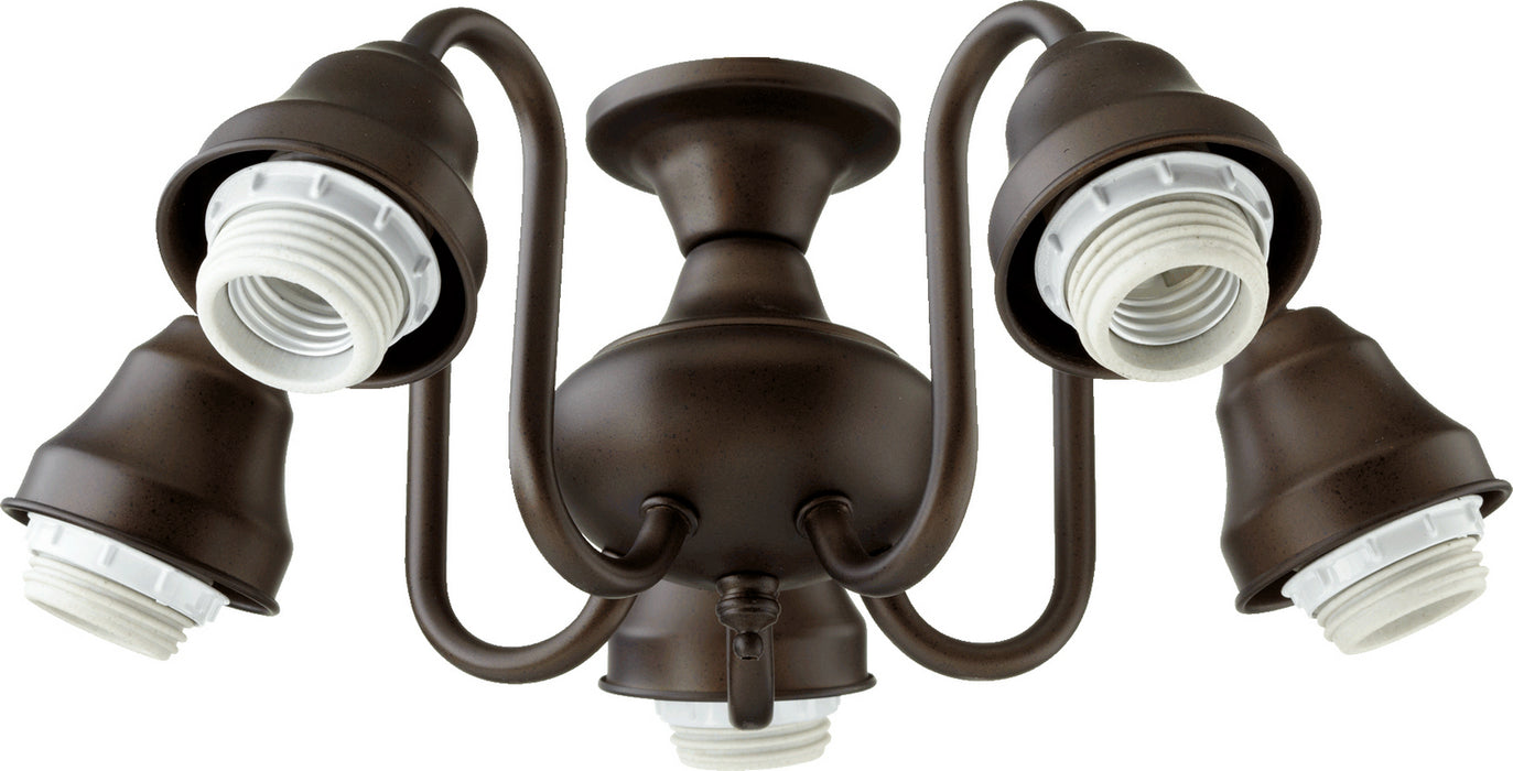 Quorum 2530-8086 LED Fan Light Kit, Oiled Bronze