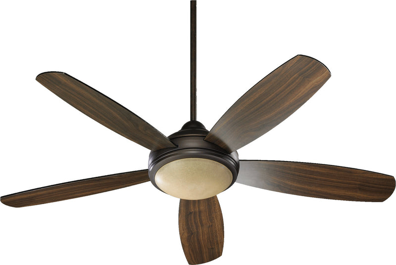 Quorum 36525-986 52"Ceiling Fan, Oiled Bronze
