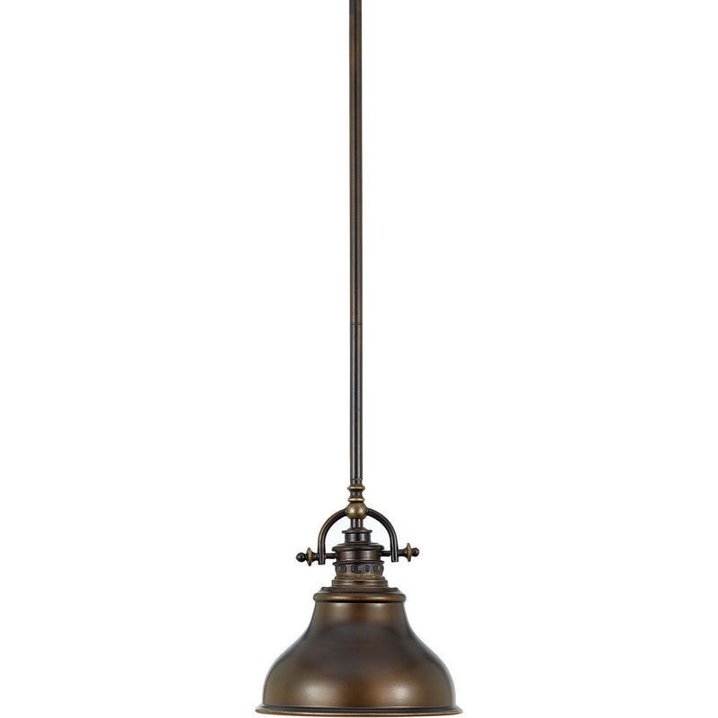 Quoizel ER1508PN One Light Mini Pendant, Palladian Bronze
