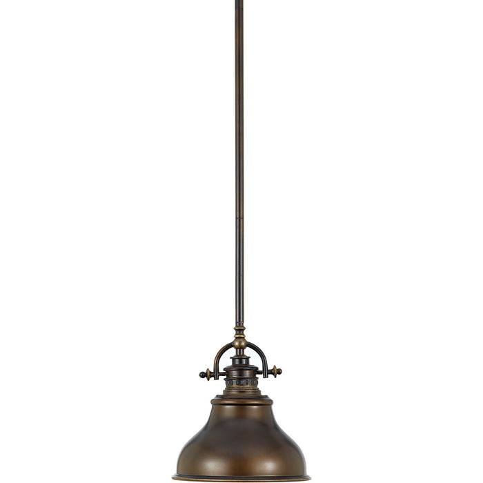 Quoizel ER1508PN One Light Mini Pendant, Palladian Bronze