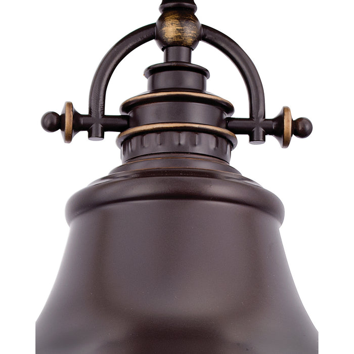 Quoizel ER1814PN One Light Pendant, Palladian Bronze