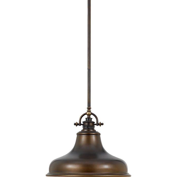 Quoizel ER1814PN One Light Pendant, Palladian Bronze