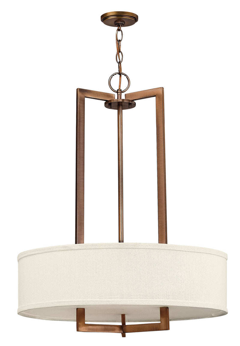 Hinkley 3204BR LED Pendant, Brushed Bronze