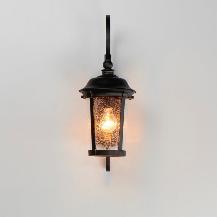 Maxim 40093CDBZ One Light Outdoor Wall Lantern, Bronze
