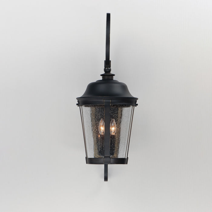 Maxim 40095CDBZ Three Light Outdoor Wall Lantern, Bronze