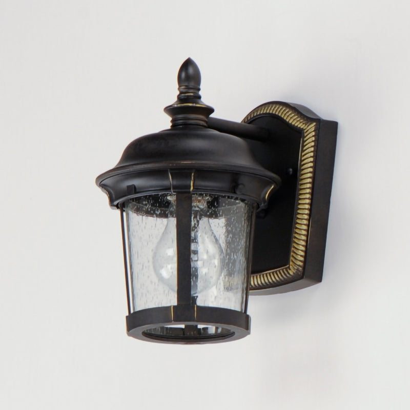 Maxim 40096CDBZ One Light Outdoor Wall Lantern, Bronze