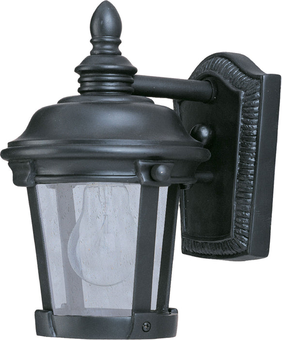 Maxim 40096CDBZ One Light Outdoor Wall Lantern, Bronze