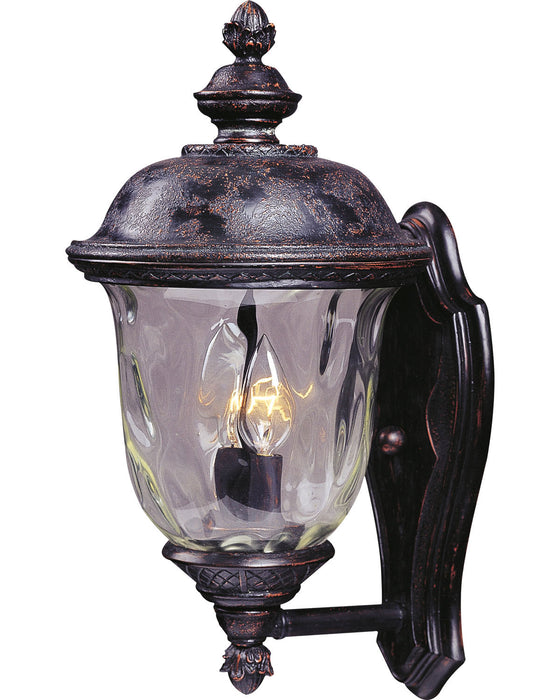 Maxim 40422WGOB Two Light Outdoor Wall Lantern, Oriental Bronze