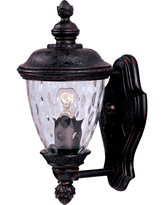 Maxim 40495WGOB One Light Outdoor Wall Lantern, Oriental Bronze