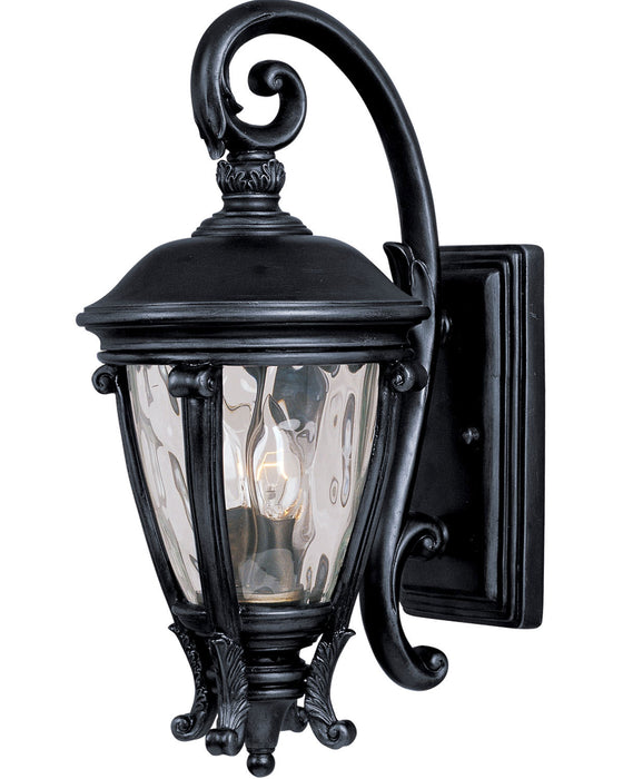 Maxim 41424WGBK Two Light Outdoor Wall Lantern, Black