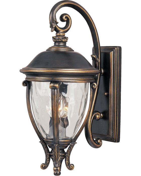 Maxim 41425WGGO Three Light Outdoor Wall Lantern, Golden Bronze