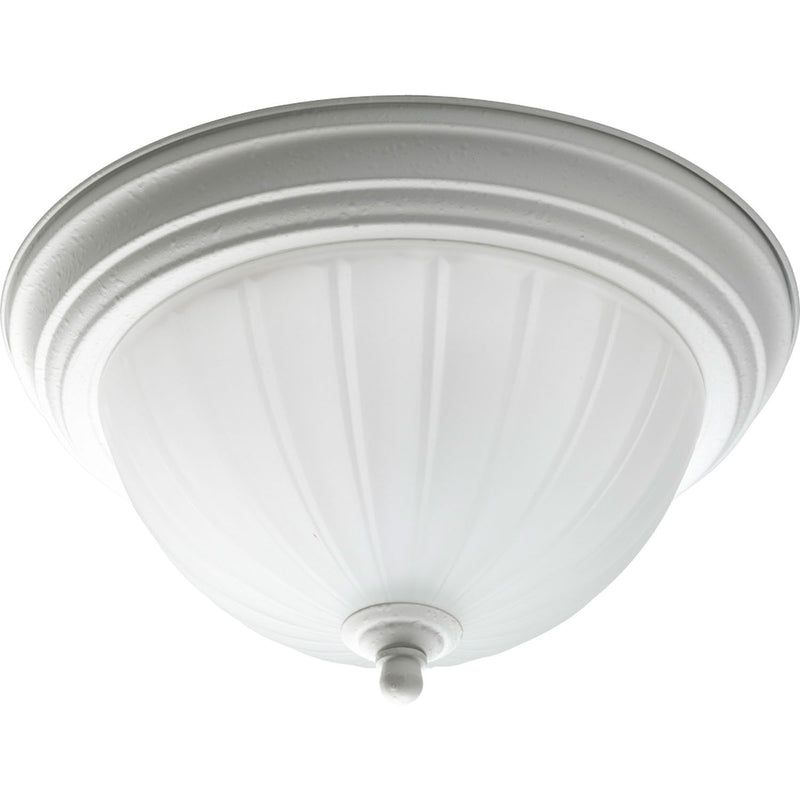 Progress Lighting P3816-30 One Light Flush Mount, White